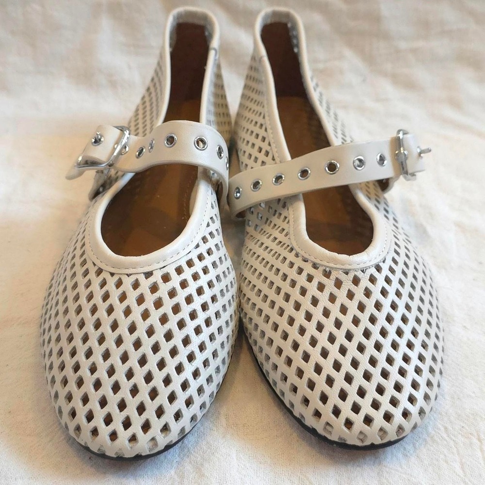 Madewell The Remy Mary Jane Flat - vintage muslin/ Size US 7 - Picture 3 of 8